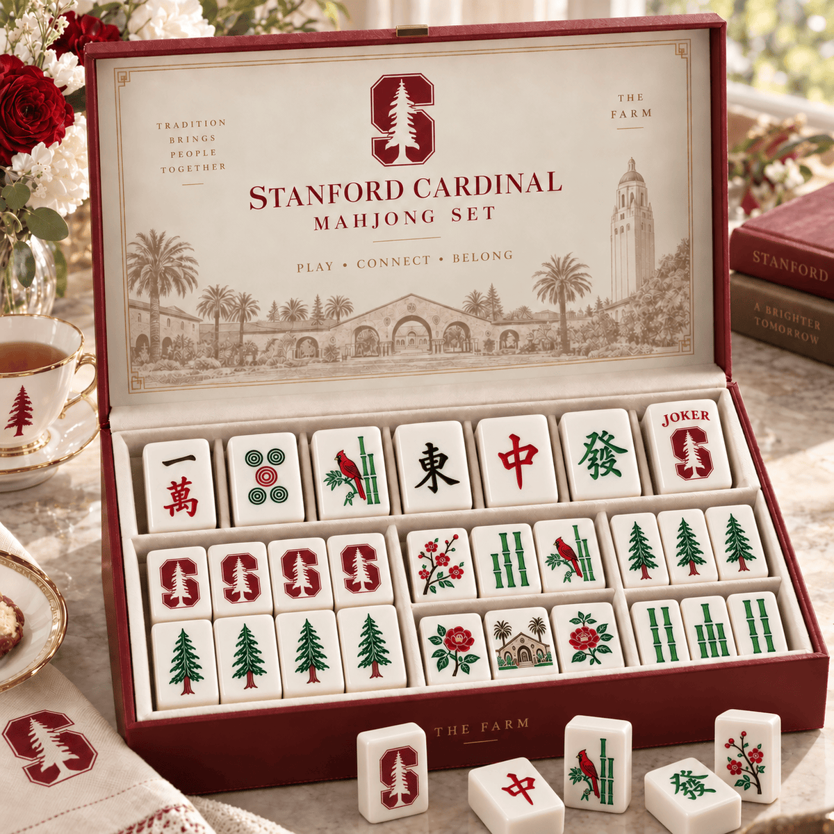 Premium SAC Mahjong Tiles Set TNSM