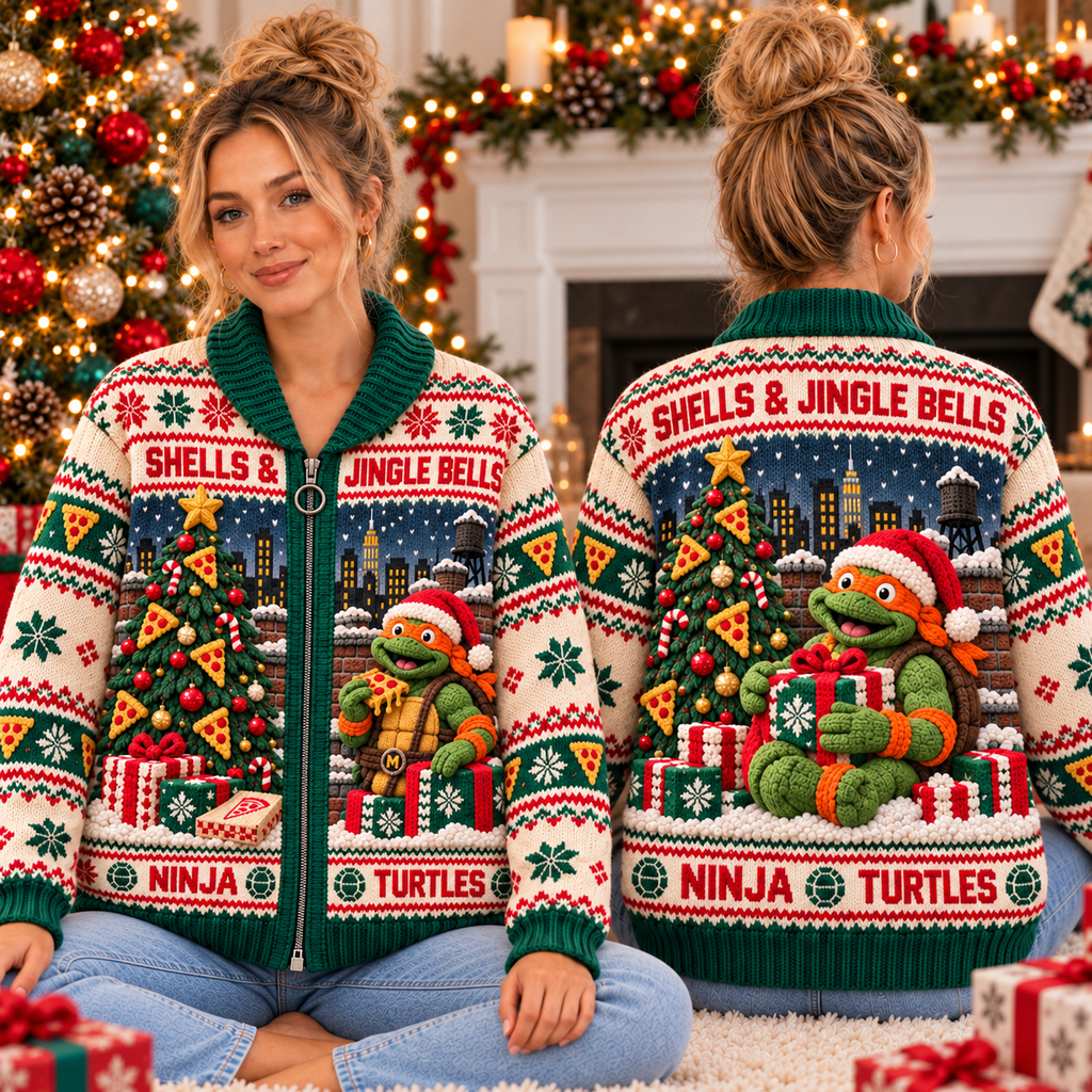NJT WOOL ZIP CARDIGAN NPL