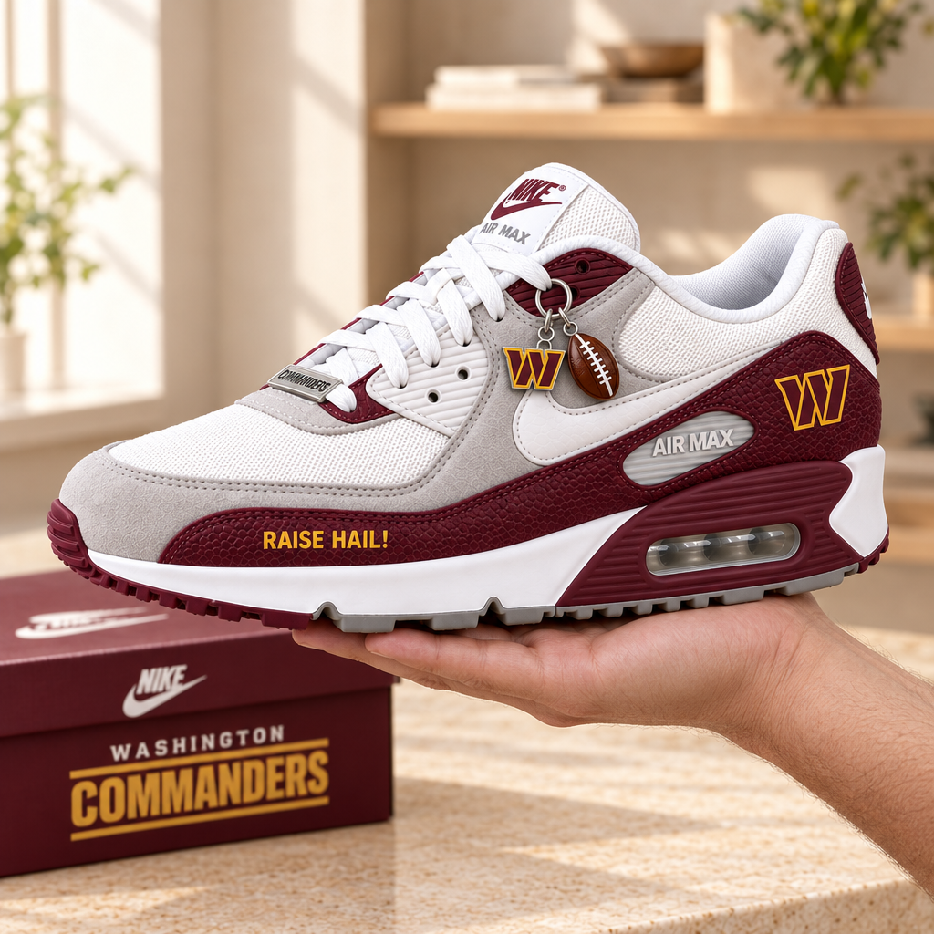 Washington Commanders Premium Low-Top Sneakers