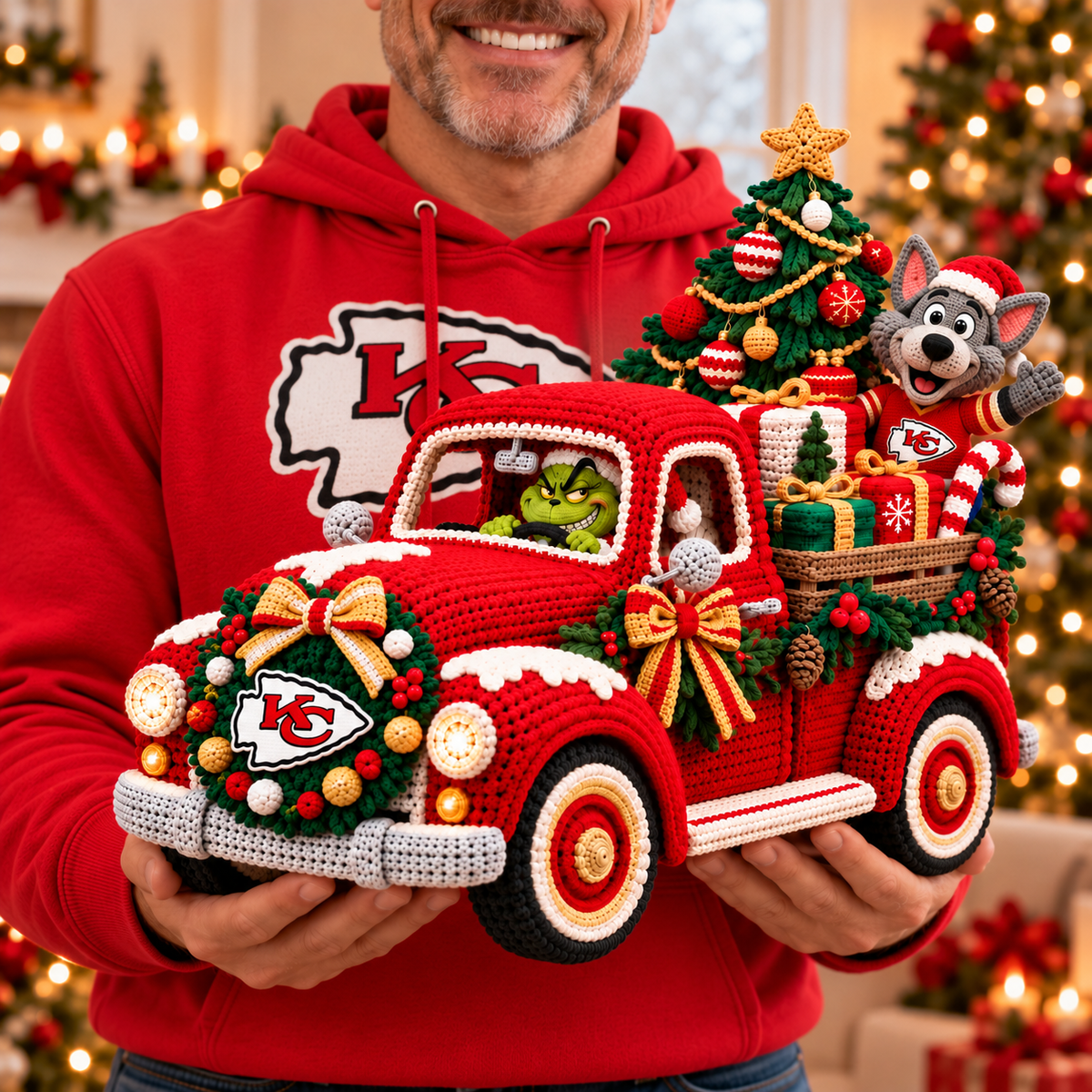 KCC Cozy Christmas Holiday Truck Decor PNPA