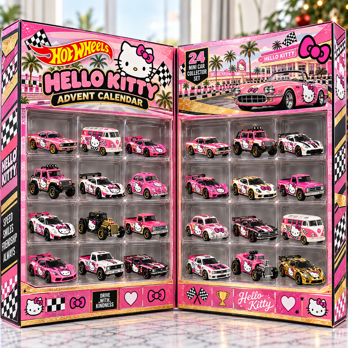 HLKT Premium Mini Car Advent Calendar NTNA