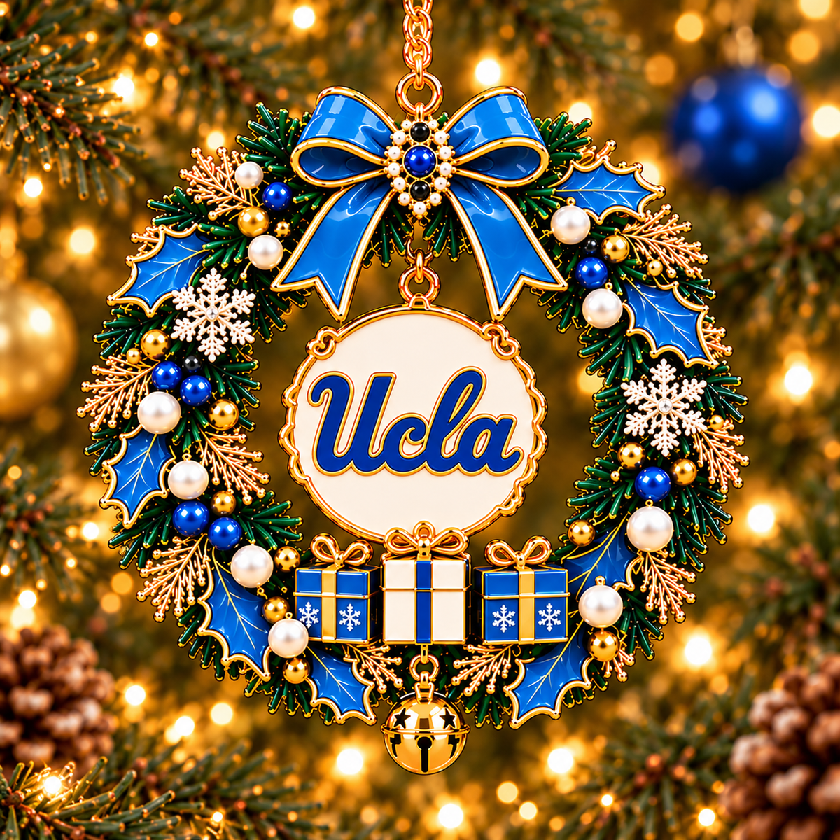 UCLA Christmas Ornament PNPA