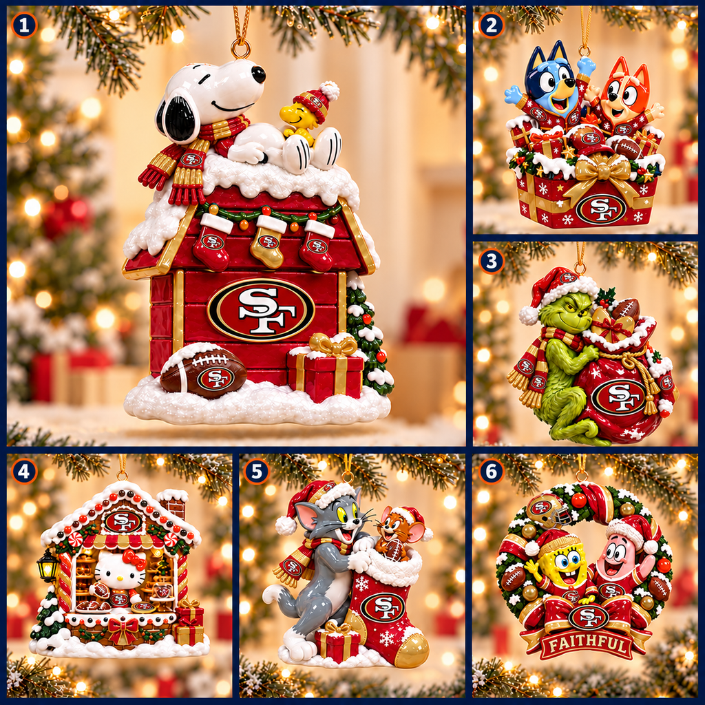 SF49 Premium Christmas Tree Ornament TMH