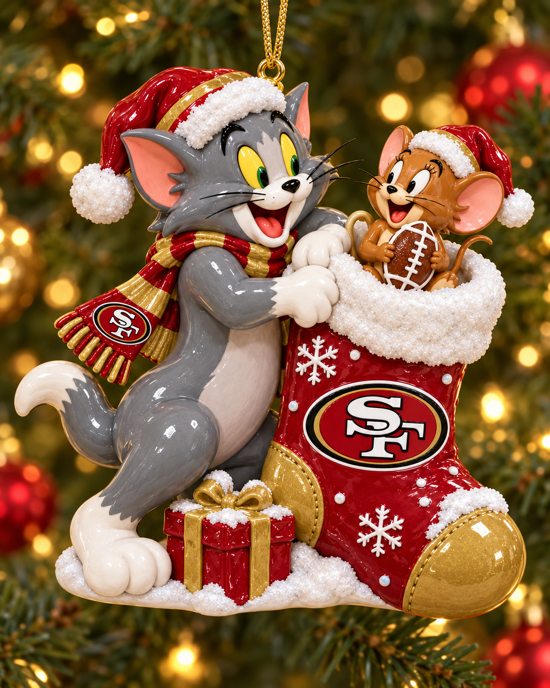 SF49 Premium Christmas Tree Ornament TMH