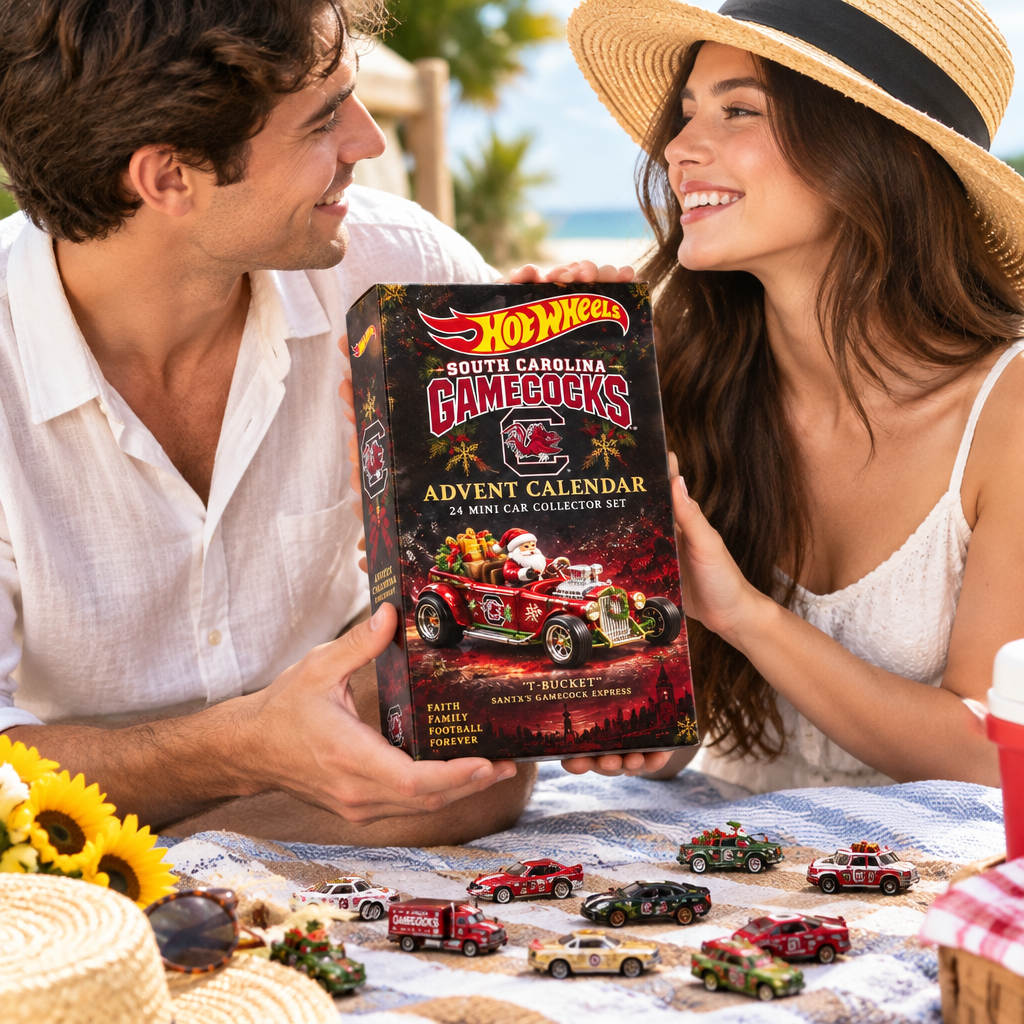 South Carolina Gamecocks Premium Mini Car Advent Calendar