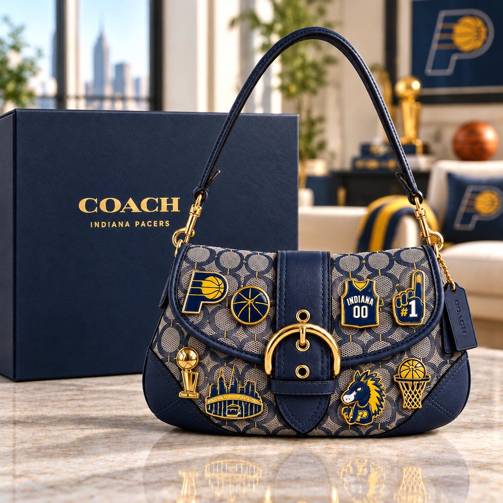 Indiana Pacers Soho Bag With Charm